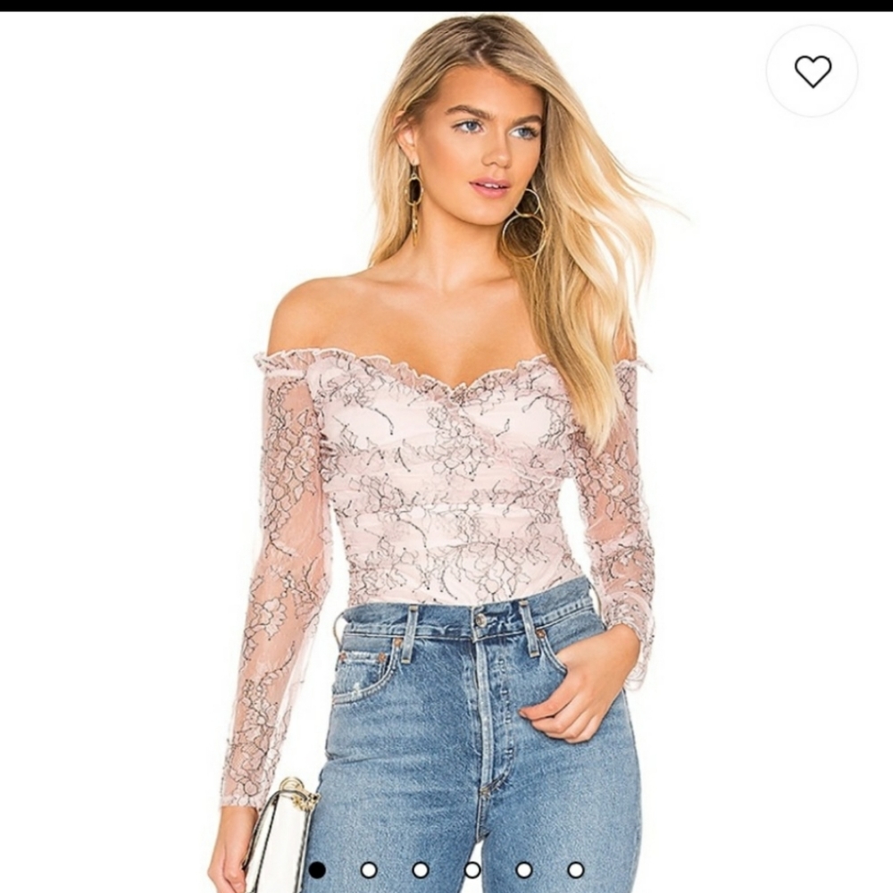 Lover's and Friends Etty Bodysuit xxs nwt